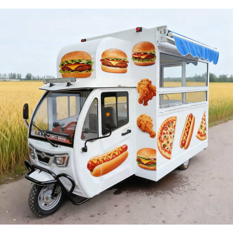 Food Trailer Factory - Mobile Taco Coffee Motor Equipped