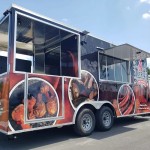 Mobile Food Truck Manufacturer - 13ft Hamburg Cart Customized