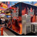 Mobile Food Truck Manufacturer - 13ft Hamburg Cart Customized