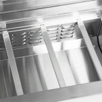 Fruit Showcase Supplier - Commercial Glass Countertop Salad