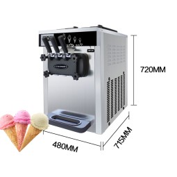 Table Top Ice Cream Machine Manufacturer - 18-22L/H Commercial