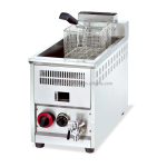 Gas Deep Fryer Manufacturer - ETL Certified Double Basket