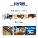 Stainless Steel Food Truck Factory - 304 Customizable Kitchen