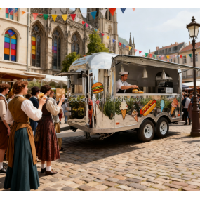 Mobile Catering Trailer Supplier - Fully Equipped Outdoor