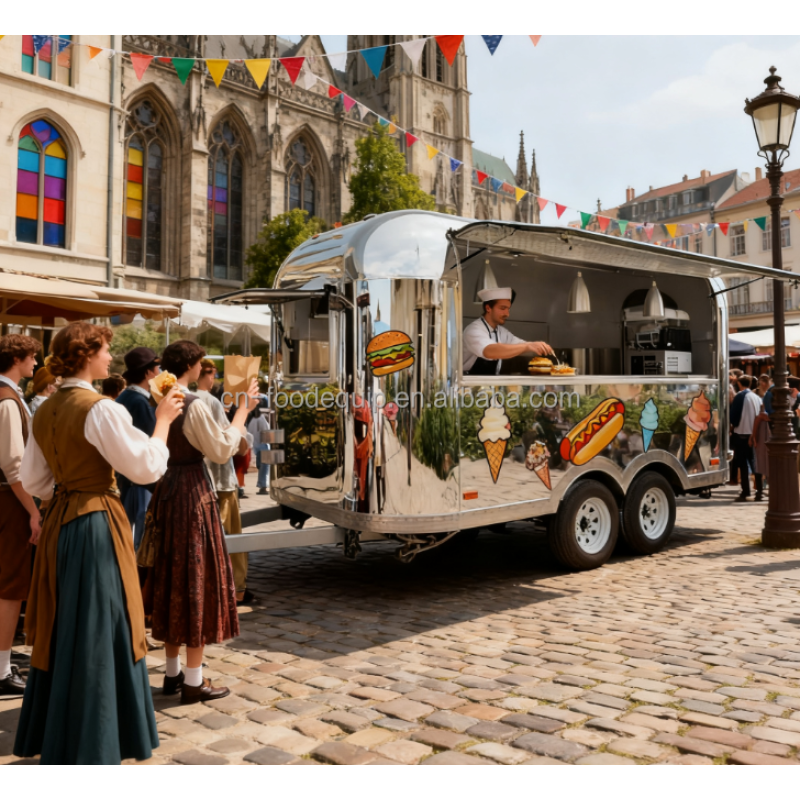 Mobile Catering Trailer Supplier - Fully Equipped Outdoor