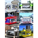 Ice Cream Food Trailer Supplier - Mobile Mini Pizza Dessert