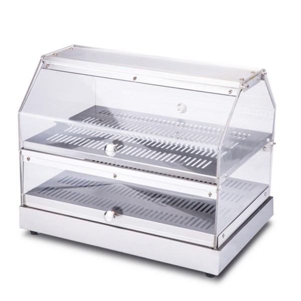 Food Warmer Manufacturer - Glass Stainless Steel Display