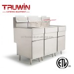 Restaurant Fryer Factory - Commercial Single Basket Gas