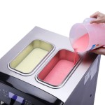 Soft Ice Cream Machine Factory - Three Flavor Commercial