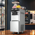 Commercial Ice Cream Machine Factory - High-Production 3-Flavor