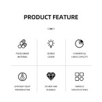 Gas Oven Manufacturer - 5-Head Stainless Steel Vertical