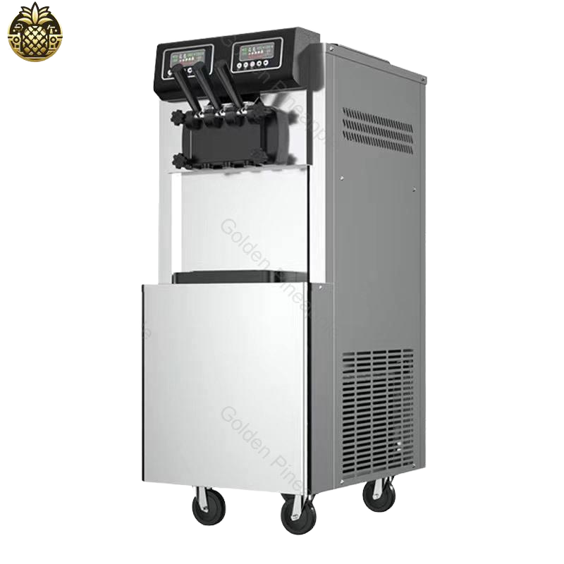 Commercial Ice Cream Machine Factory - High-Production 3-Flavor