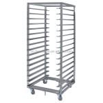 Work Table Factory - Two Layers Stainless Steel Backsplash