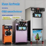 Vertical Ice Cream Machine Manufacturer - Stainless Steel Mobile