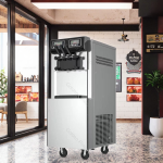 Commercial Ice Cream Machine Factory - High-Production 3-Flavor