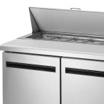 Fruit Showcase Supplier - Commercial Glass Countertop Salad