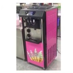Soft Serve Ice Cream Machine Factory - 3 Flavors Automatic