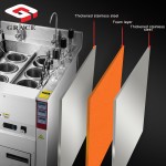 Noodle Cooker Supplier - Commercial Professional 6 Baskets