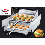 Hamburger Machine Supplier - Industrial Electric Bun Baking