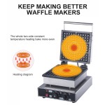 Waffle Maker Manufacturer - 220V Portable Stainless Steel