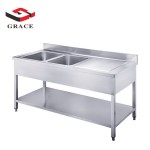 Kitchen Sink Supplier - High Quality Double Bowl Stainless