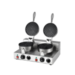 Waffle Maker Factory - Electric 2-Plate Rotary Round