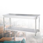 Stainless Steel Table Factory - Square Tube Restaurant Kitchen