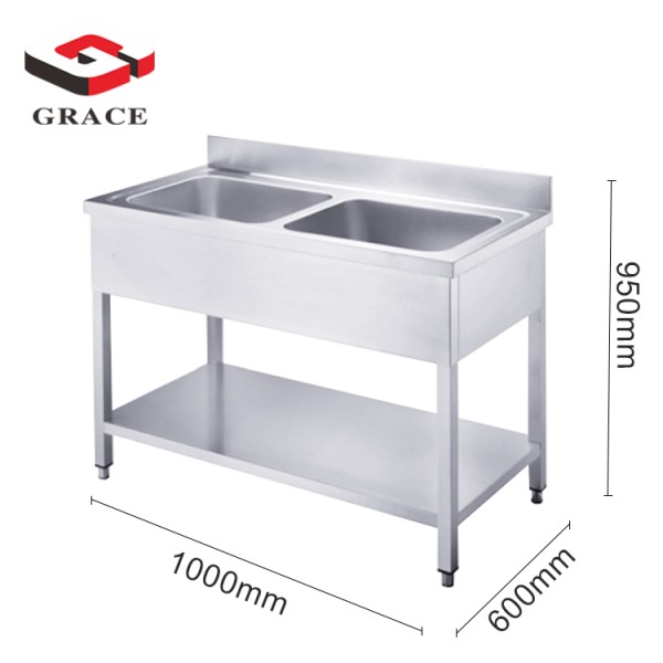 Kitchen Sink Supplier - High Quality Double Bowl Stainless