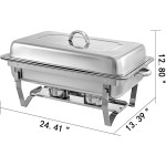 Chafing Dish Set Supplier - Stainless Steel Full Size Pans
