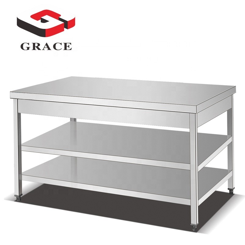 Work Table Manufacturer - Grace Heavy Duty Triple Layer