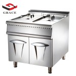 Pasta Cooker Factory - Electric Gas Restaurant with Cabinet