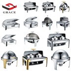 Chafing Dish Set Supplier - Stainless Steel Full Size Pans