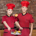 Chef Jacket Manufacturer - Unisex Short Sleeves Double-Breasted