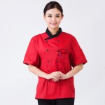 Chef Jacket Manufacturer - Unisex Short Sleeves Double-Breasted