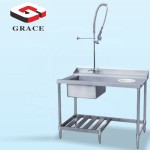 Stainless Steel Sink Factory - Grace Single Sink Work Table