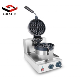 Waffle Maker Factory - GRACE Rotating Round Non-Stick