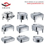 Chafing Dish Manufacturer - Luxury Glass Top Restaurant
