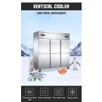 Restaurant Freezer Manufacturer - Stainless Steel 6 Swing Door
