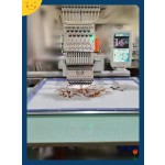 Digital Embroidery Machine Supplier - 2 Head Logo Flat Hat T-Shirt