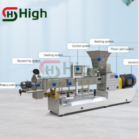 Pellet Extruder Factory - Pet Feed Puffing Production Line