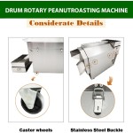 Chestnut Roaster Supplier - Gas Electric Heating Methods