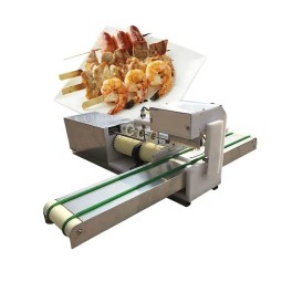 Meat Skewer Machine Factory - New Automatic Satay Souvlaki