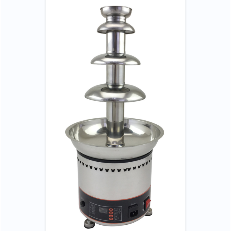Chocolate Fountain Manufacturer - 4 Tiers Stainless Steel