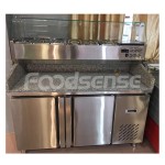 Pizza Worktable Supplier - Glass Cover Container Display