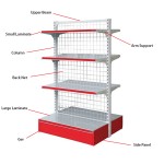 Supermarket Shelves Supplier - Metal Display Multi-Function