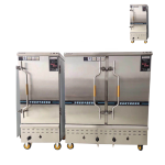 Rice Steamer Supplier - 10 Trays Gas 40kg