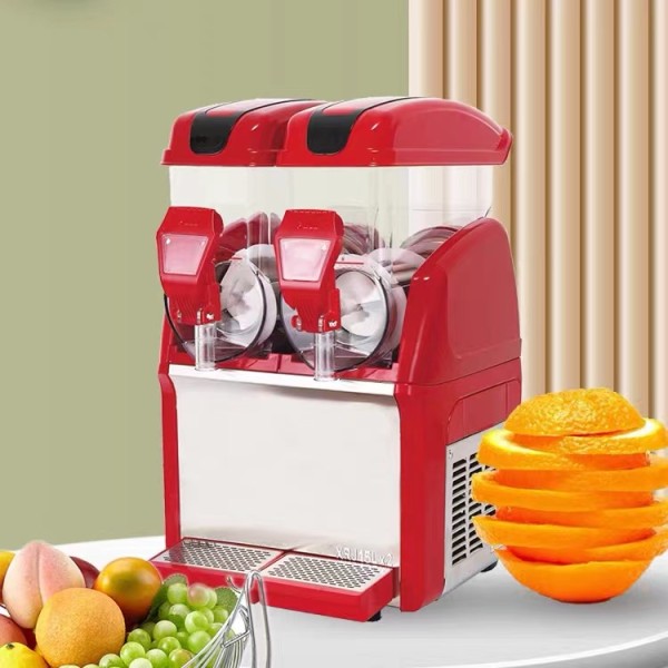 Slush Machine Factory - 2-tank Commercial Hot Sale