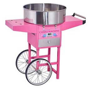 Cotton Candy Machine Supplier - Electric With Cart