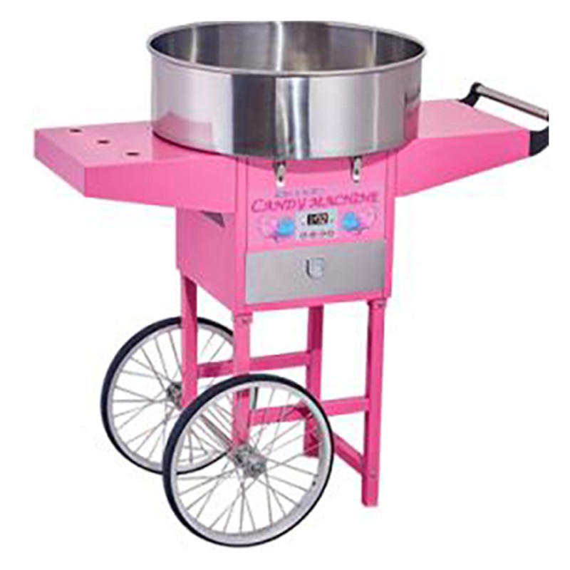 Cotton Candy Machine Supplier - Electric With Cart