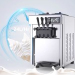Ice Cream Machine Supplier - 3 Flavor Stainless Steel